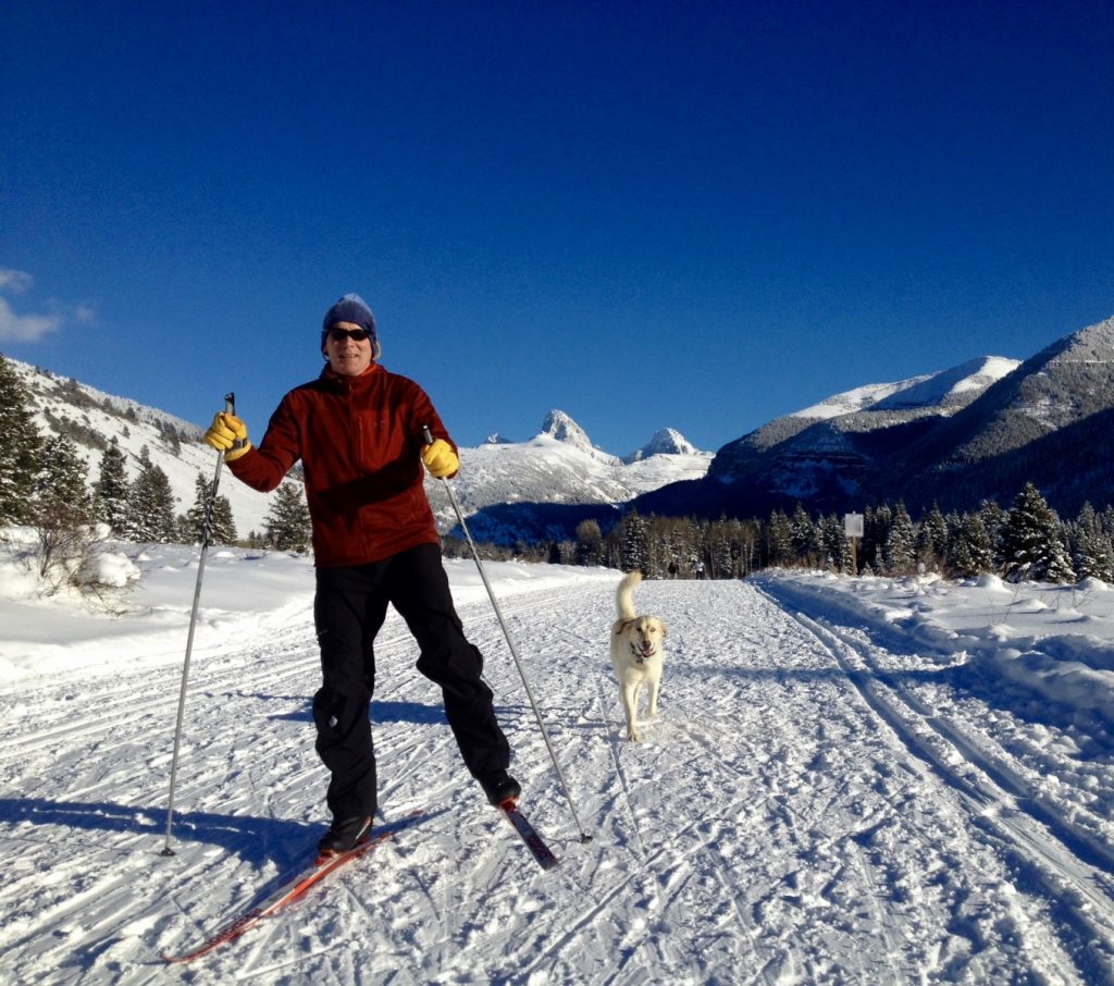 Skate Skiing Trails - image of Teton Canyon -dog friendly ( first 1/2 on leash)