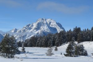 Remote BC cross country skiing in Grand Teton National Park