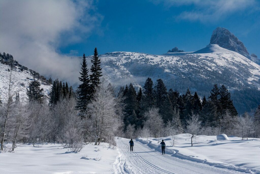 Teton Valley - Teton Canyon winter trail