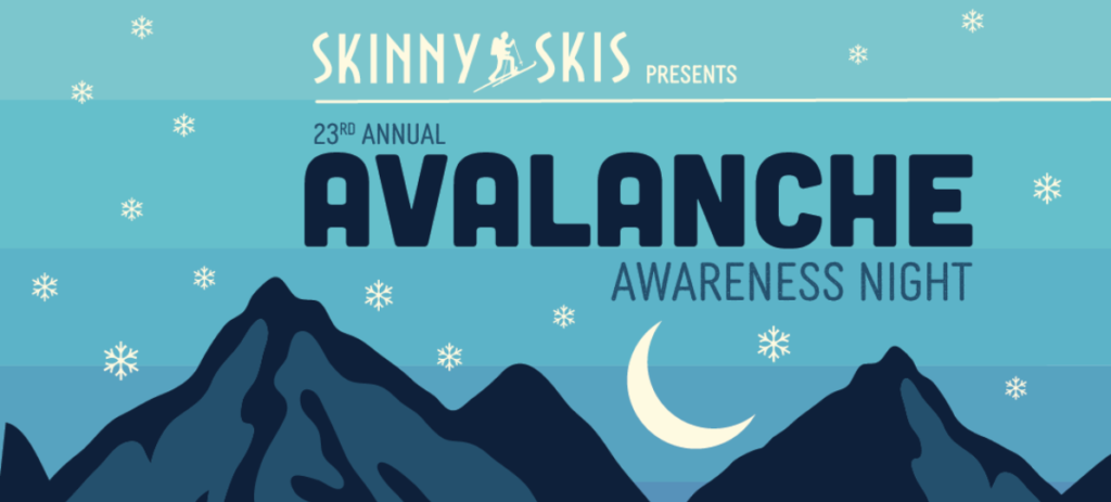 Thankful for Avalanche Awareness Events. Image of 23rd Annual Event poster.