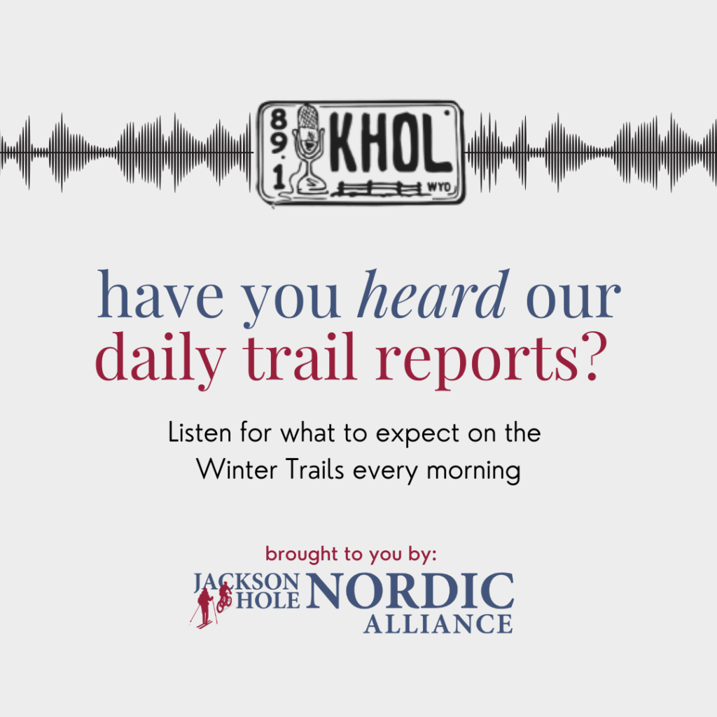 ICYMI: November and December. KHOL Daily Trail reports.
