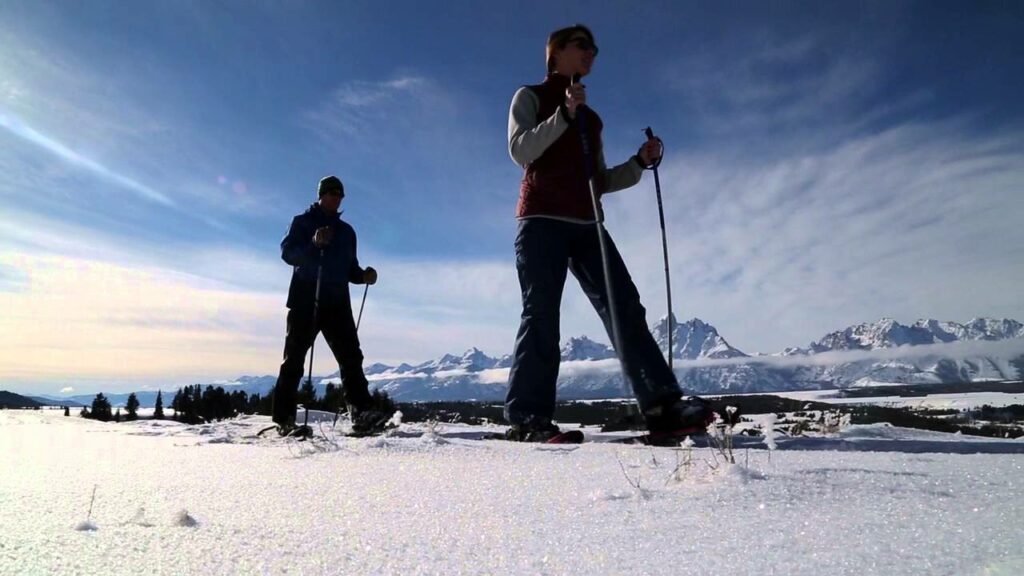 JHNordic nordic skiiers at Triangle X Ranch in Grand Teton National Park