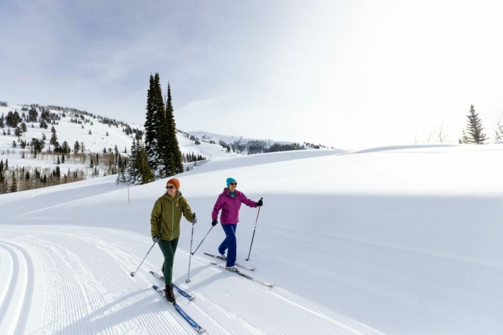 JH Nordic nordic skiing at Grand Targhee Resort in Alta, Wyoming