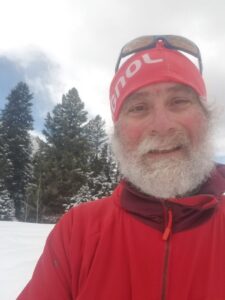Scott Sanchez of JD High Country Outfitters - selfie while XC skiing