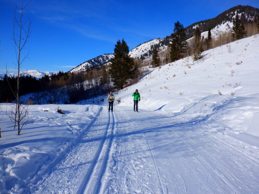 Skiing Cache Creek on Christmas 