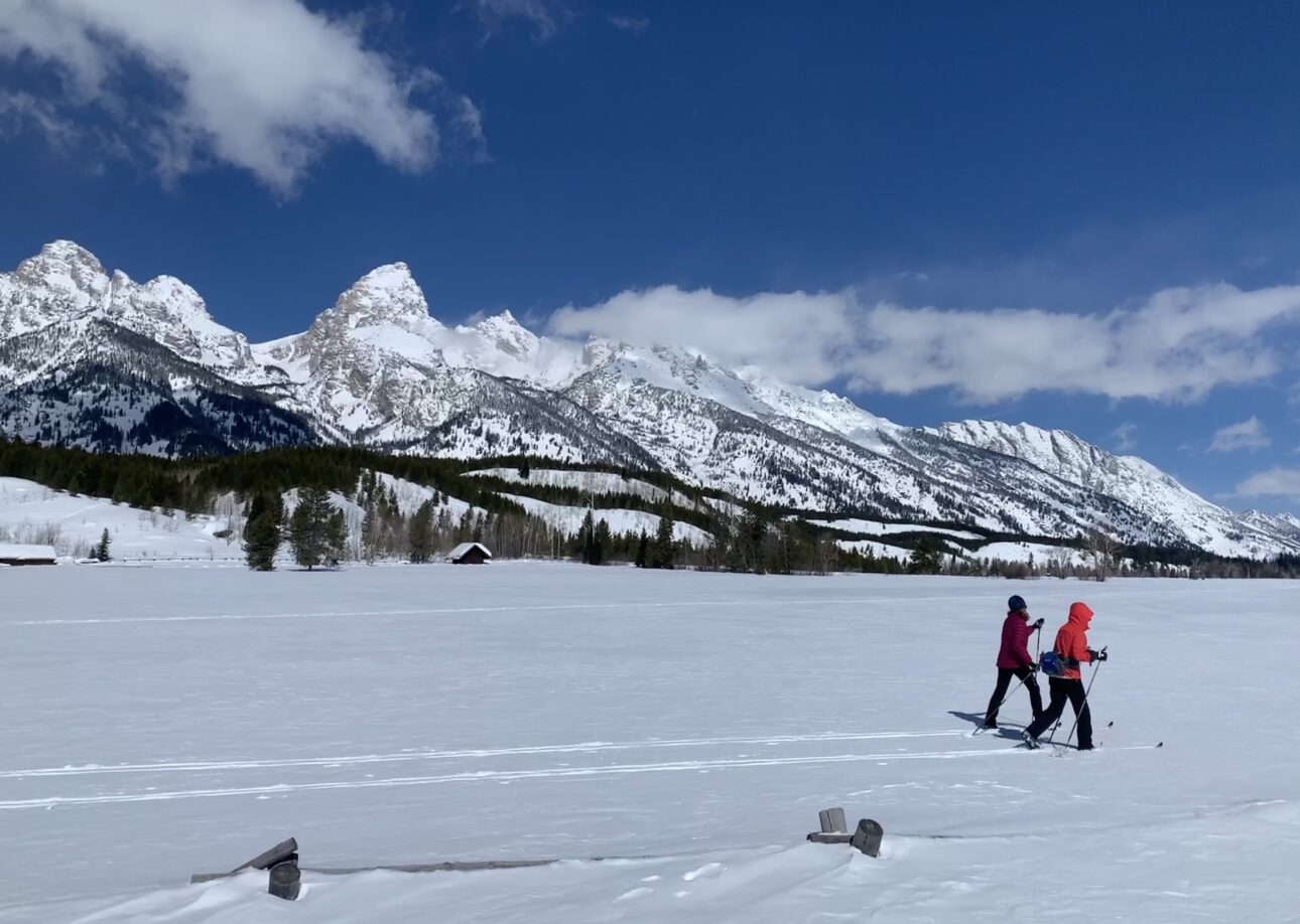 Easy Cross-country Ski Trails in the Tetons