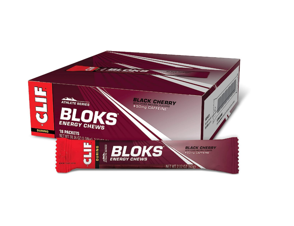 JH Nordic Top 10 Trail Snacks - Clif Bloks Energy Chews