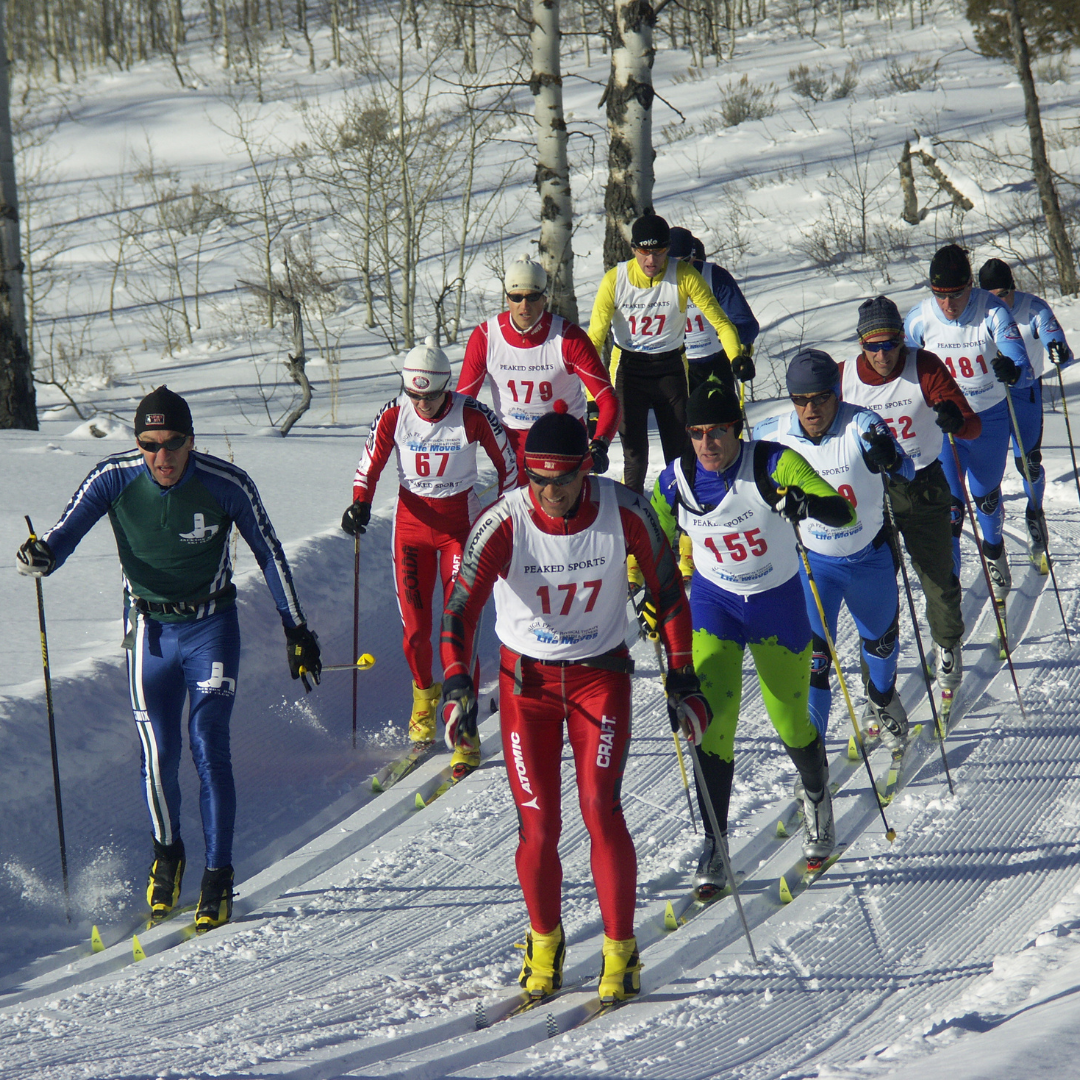 Teton Ridge Classic image of group of skiers