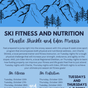 Ski Fitness + Ski Nutrition Classes image