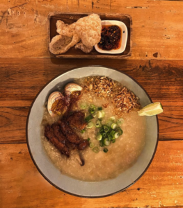A warm bowl of Congee