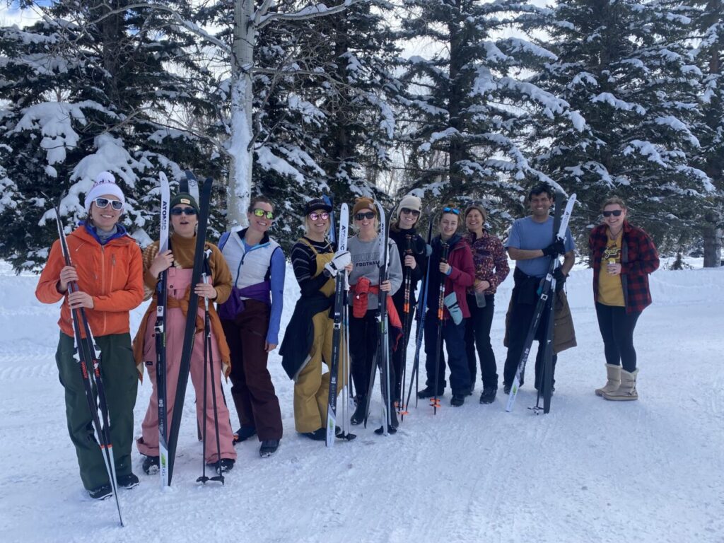 St. John's Health cross-country skiing outing - Advocate for your well-being