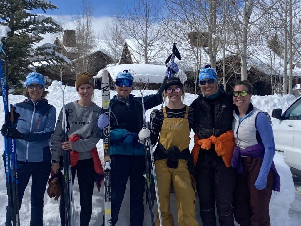 St. John's Health cross-country skiing outing - Advocate for your well-being