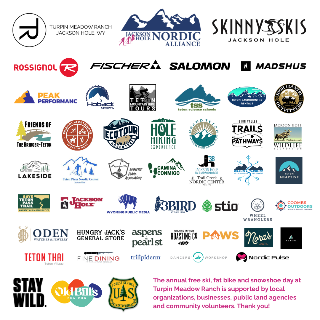graphic with 2026 annual event partners, vendors and raffle donors