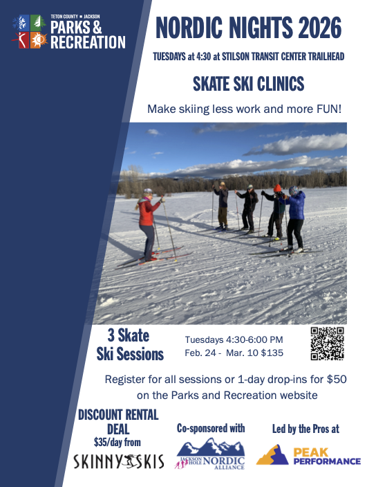 flyer for Nordic Nights Skate only